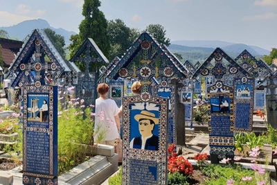 Кладовище в селі Сепинца, Румунія. Фото: Аґнєшка Атаманка Ґлабас