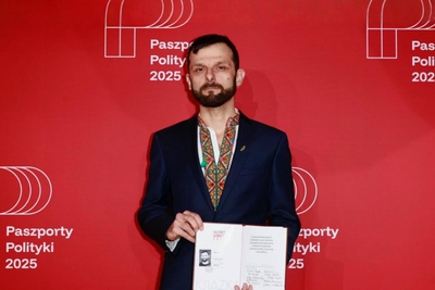 Станислав Лубенский на церемонии вручения награды Paszporty Polityki. Фото: Яцек Шидловский / Forum
