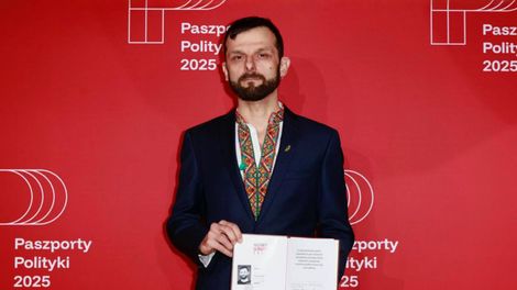 Станислав Лубенский на церемонии вручения награды Paszporty Polityki. Фото: Яцек Шидловский / Forum