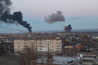 Харков, 24 февраля 2022 года. Источник: OSINT_Ukraine / Twitter