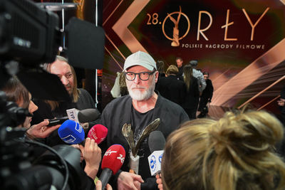 Войцех Смажовский на премии «Орлы» в 2026 году. Источник: Павел Пшибышевский / Forum