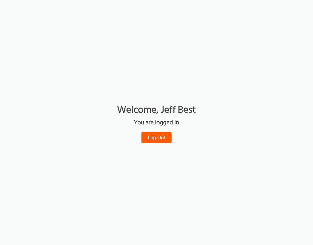 Home page screenshot