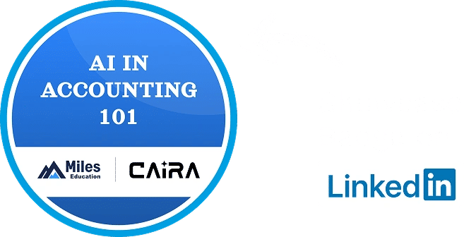 AI in Accounting 101 – Showcase Badge on LinkedIn