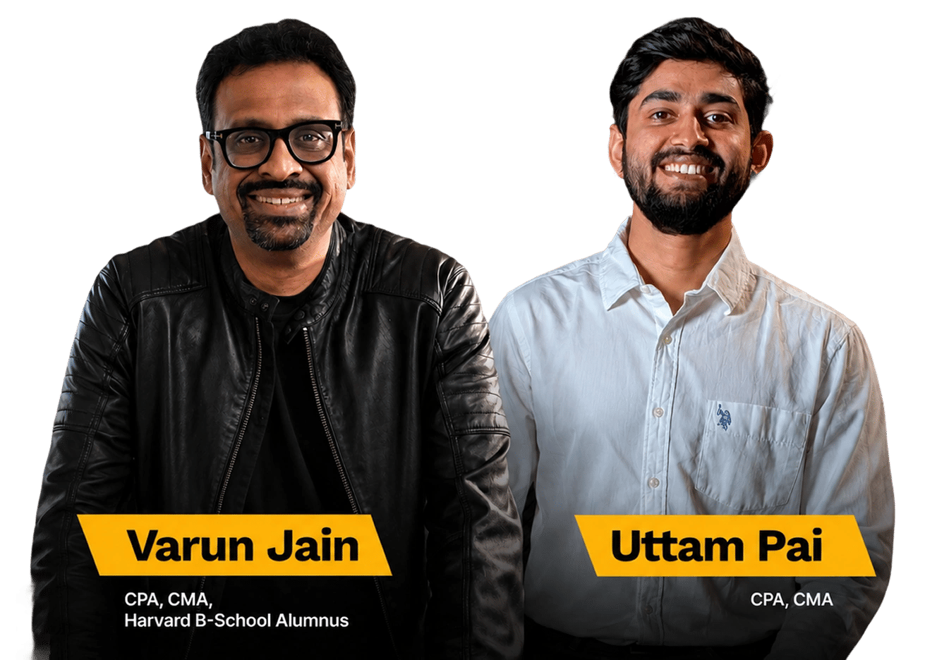 Varun Jain and Uttam Pai
