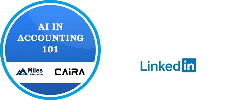 AI in Accounting 101 – Showcase Badge on LinkedIn