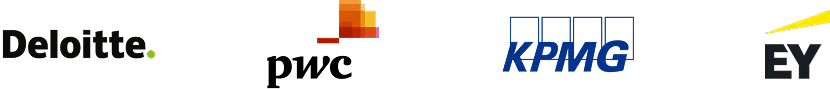 Deloitte, PwC, KPMG, EY