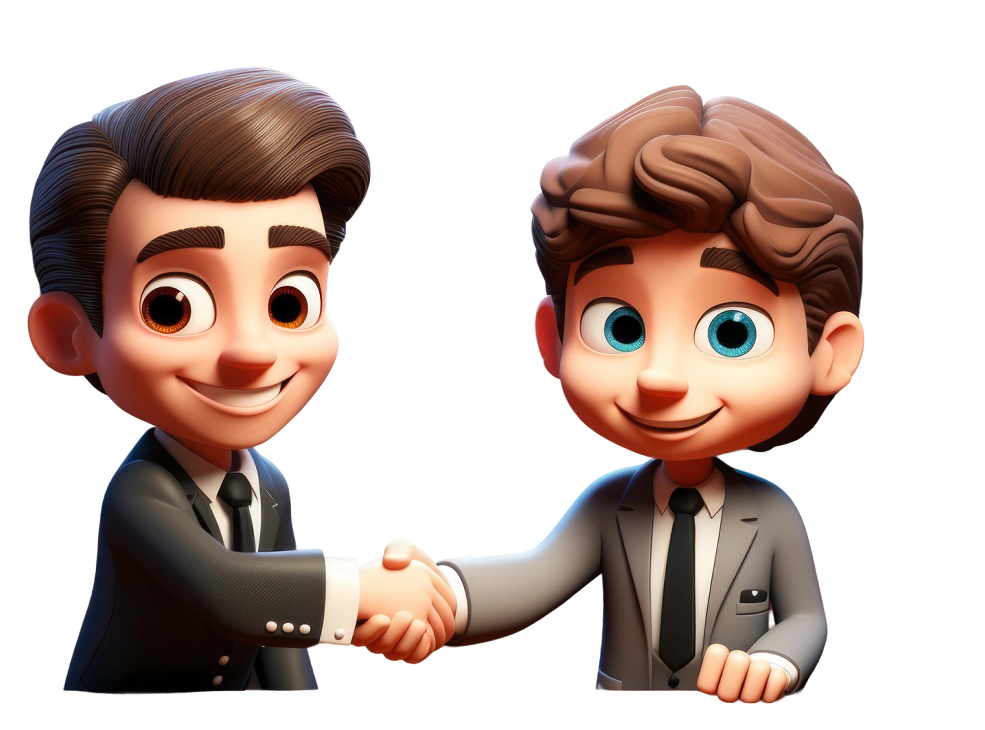 Two people shaking hands — partner with MOJO Campus