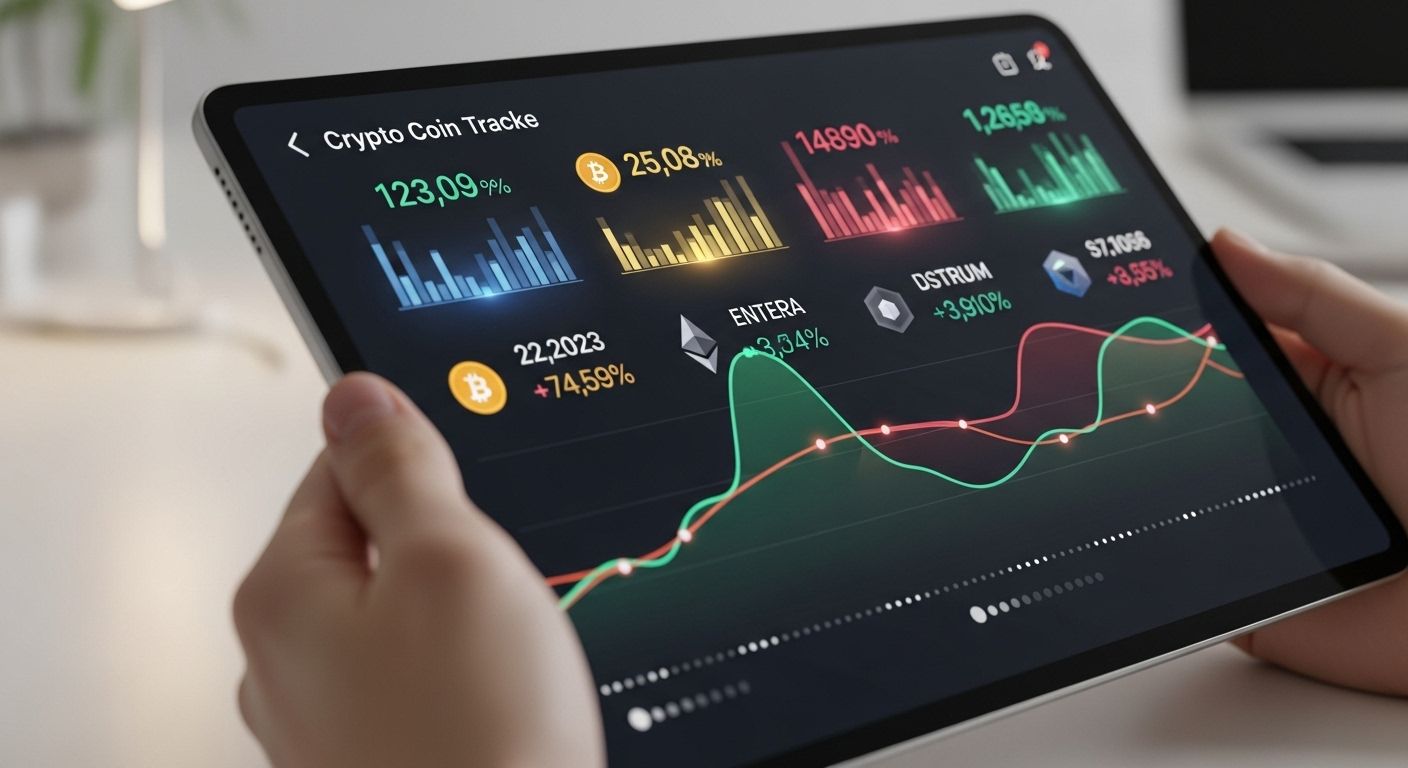 Crypto Coin Price Tracker Monitors Markets in Real Time