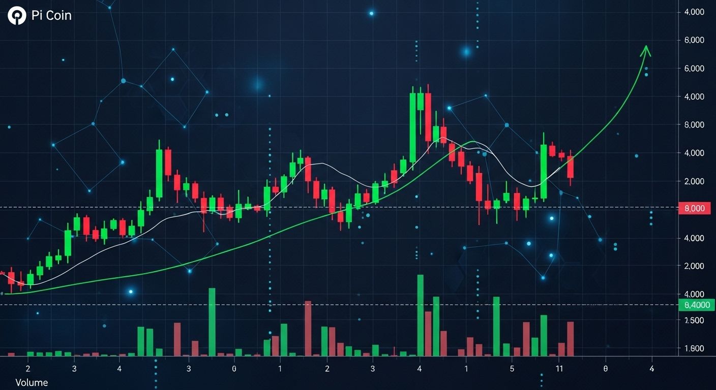 Pi Coin Price Chart Trend Insights