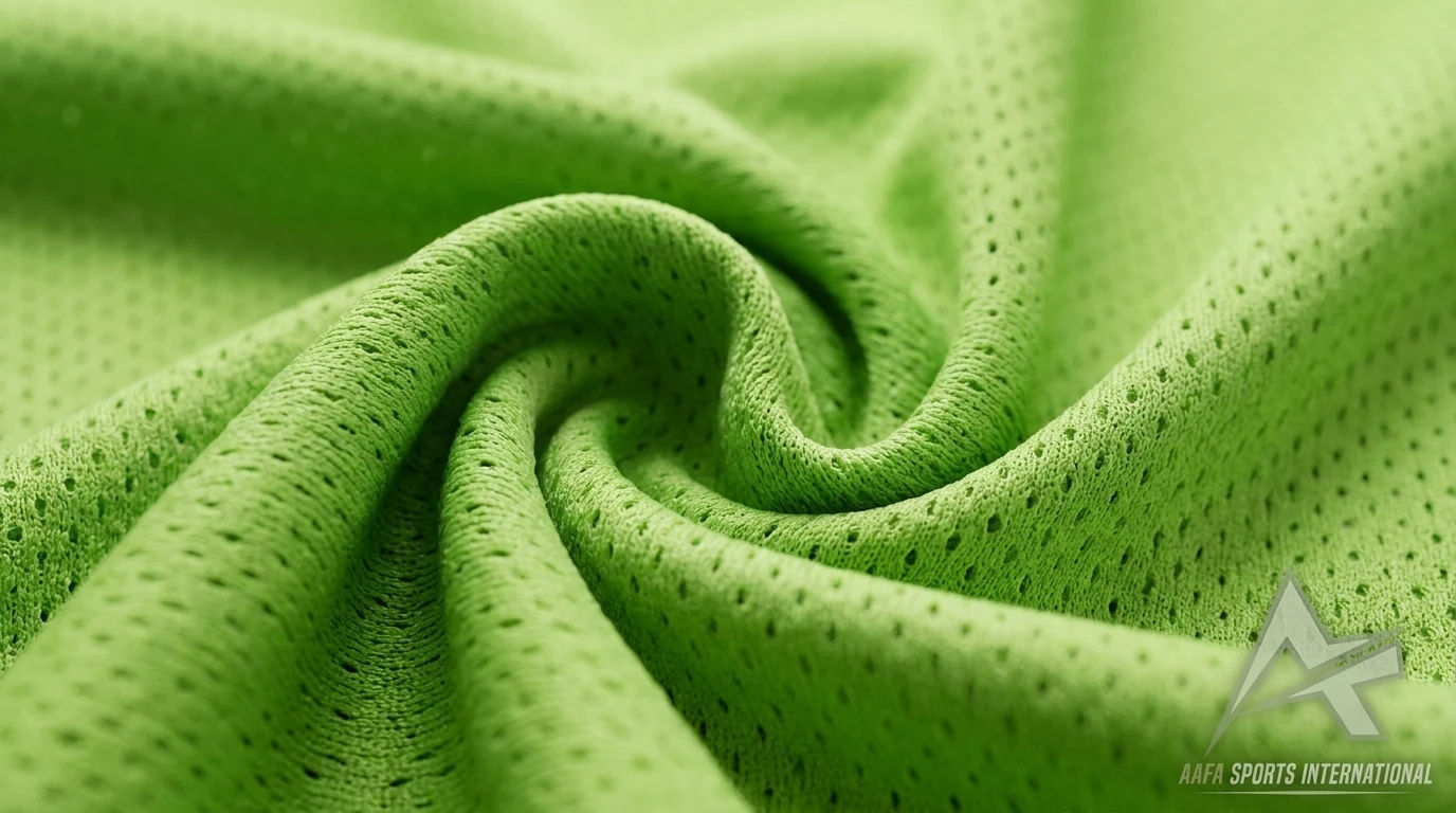 Football Mesh Jersey Fabric view
