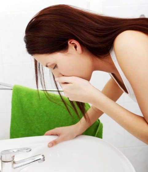 woman over the sink sick Mindful Living Network, Mindful Living, Dr. Kathleen Hall, The Stress Institute, OurMLN.com, MLN, Alter Your Life, Mindful Health, Health
