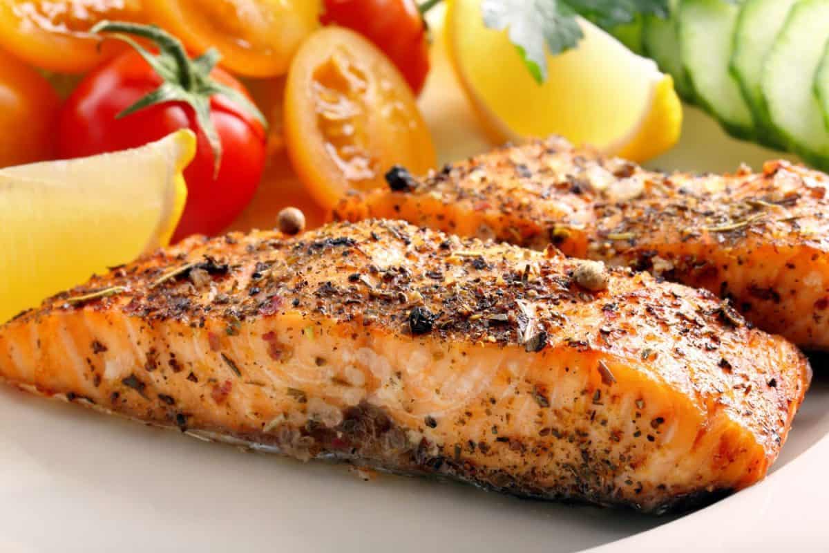 salmon, heart healthy