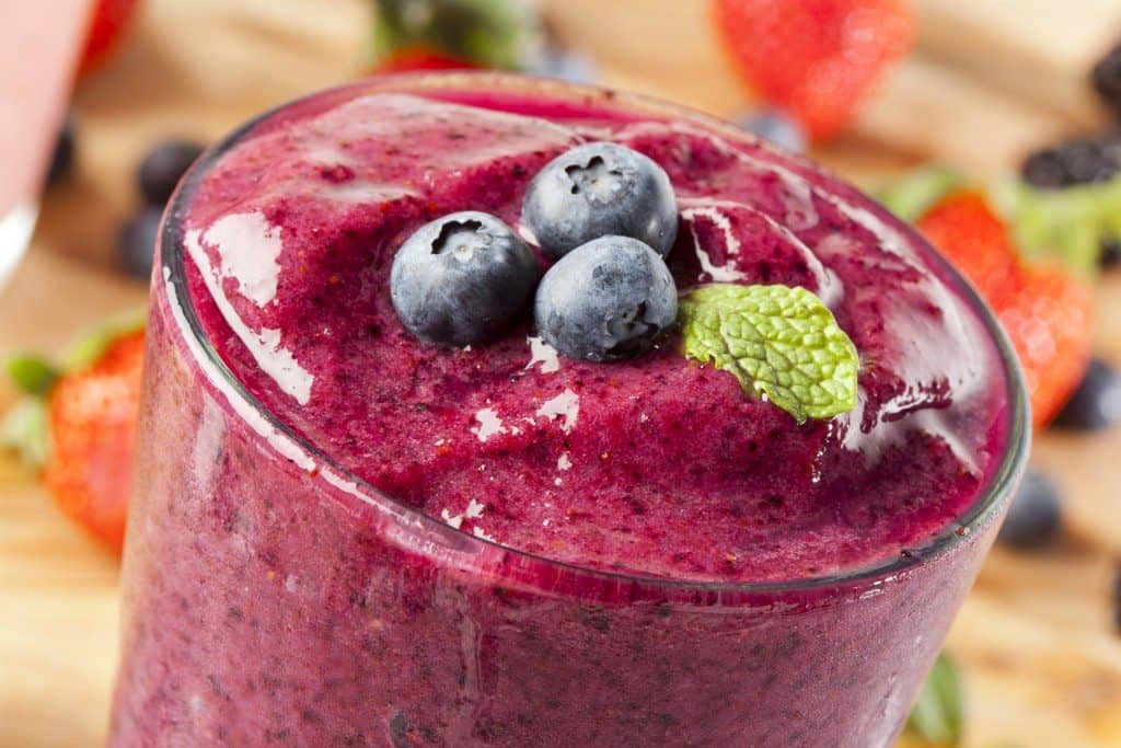 blueberry smoothie, smoothie recipe, breakfast smoothie, morning smoothie