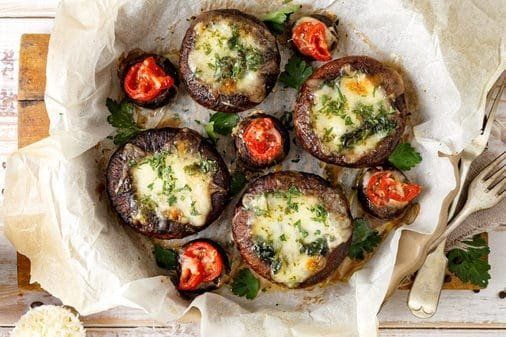 Enchilada Stuffed Mushrooms, Stuffed Mushrooms