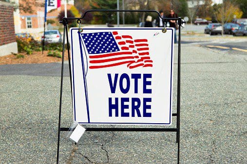 Election Polling Place Station post election stress, election stress