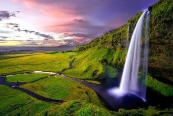 Seljalandsfoss Waterfall in IcelandSeljalandsfoss Waterfall in Iceland