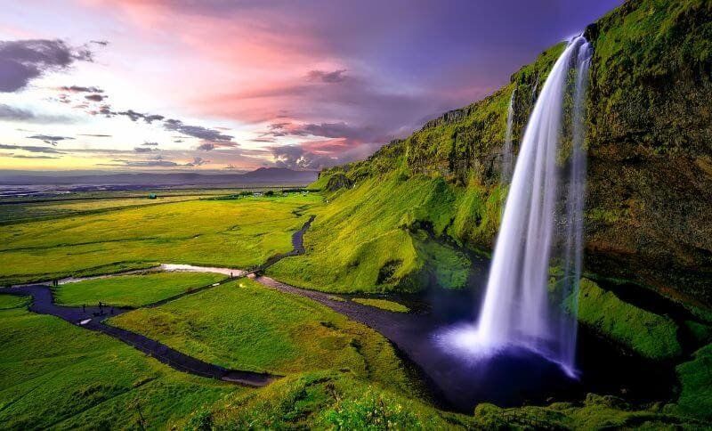 Seljalandsfoss Waterfall in IcelandSeljalandsfoss Waterfall in Iceland