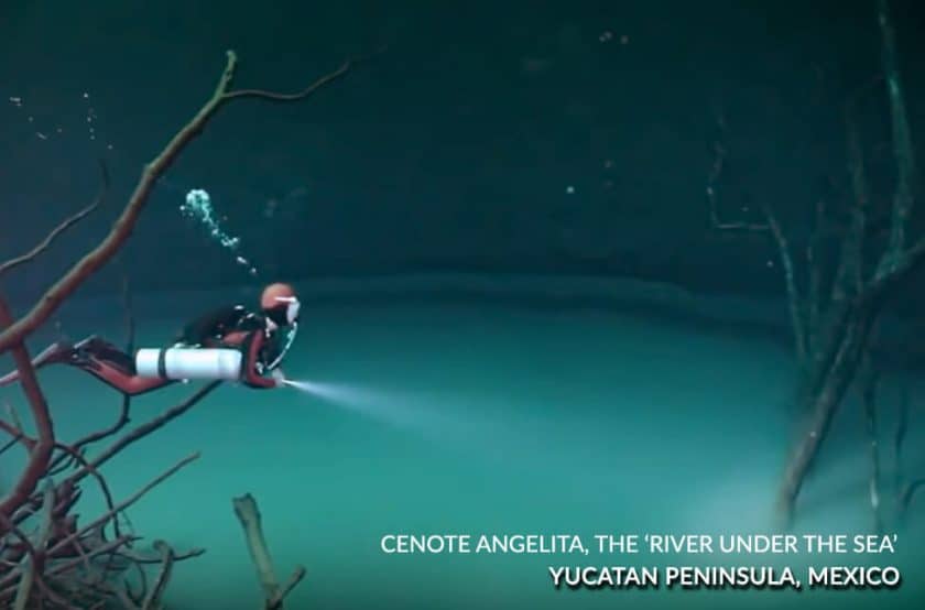 Cenote Angelita, The ‘River Under the sea’