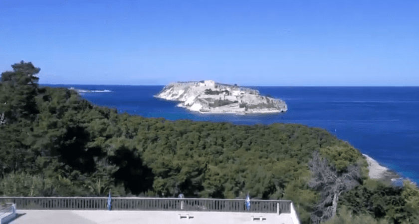 Live View of Isole Tremiti Islands in Gargano National Park, Italy