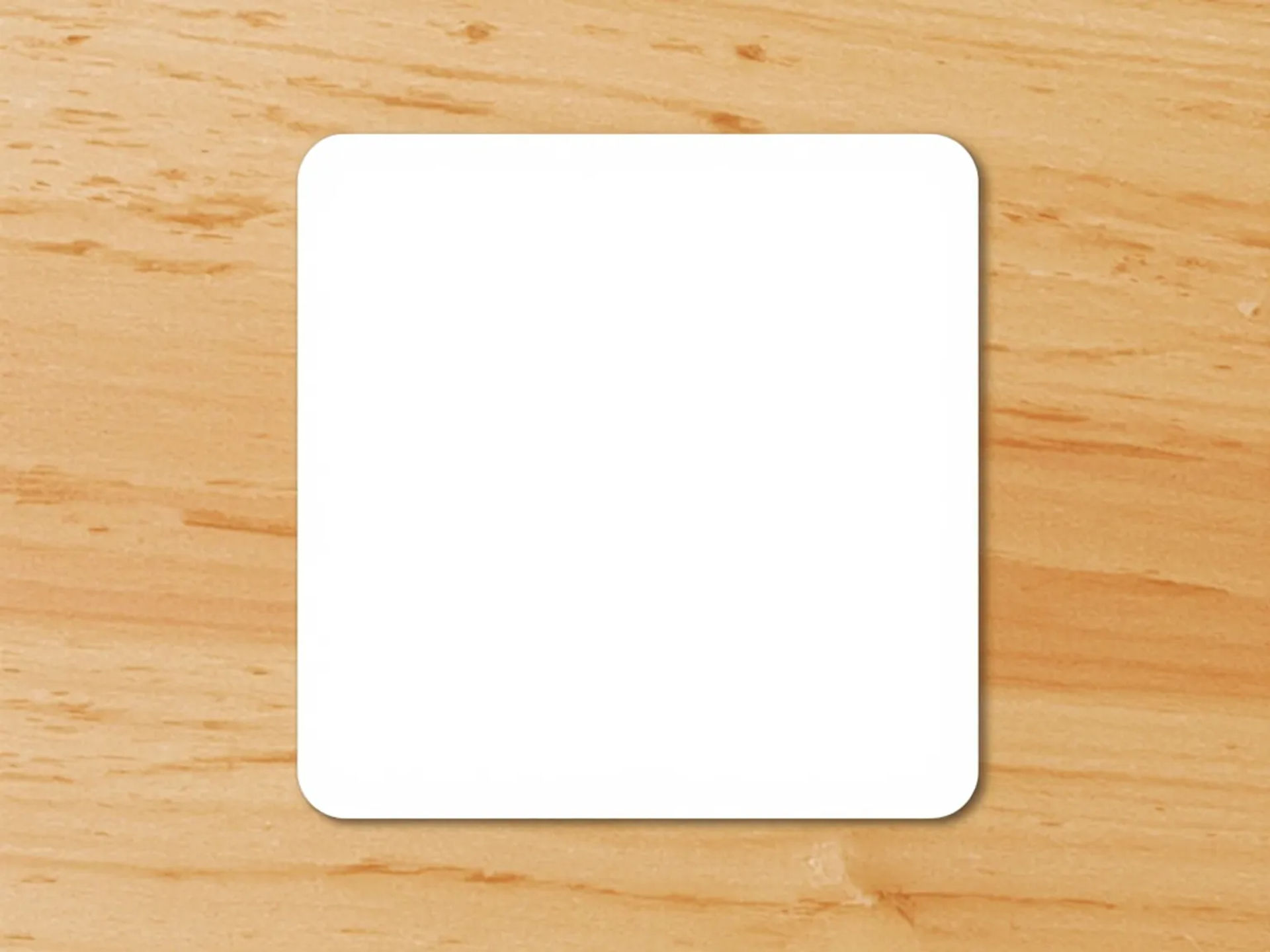 MDF Coaster