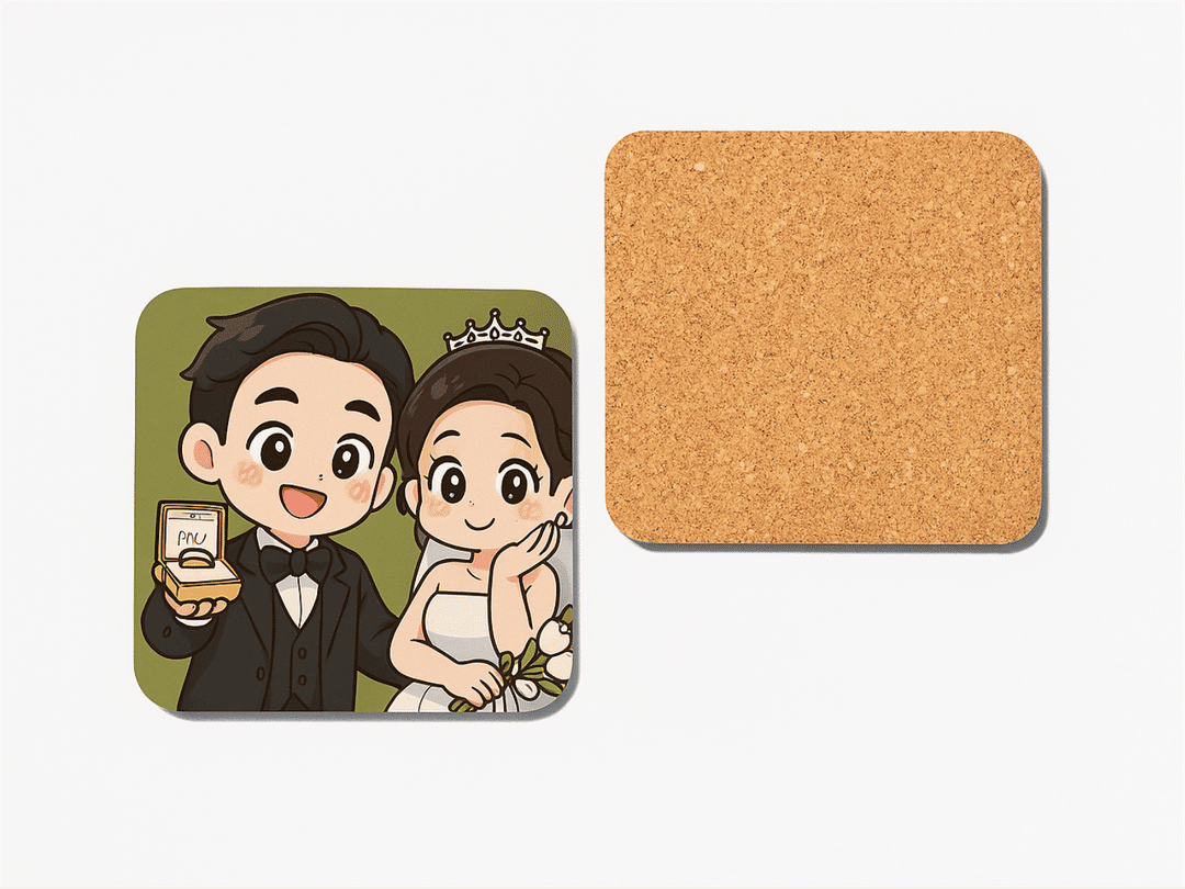 Chibi Anime Coaster Example