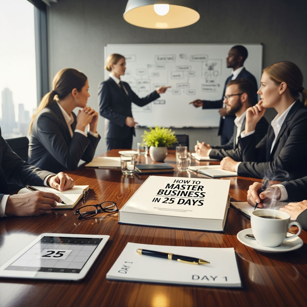 How to Master Business in 25 Days: Your Ultimate Accelerator Challenge