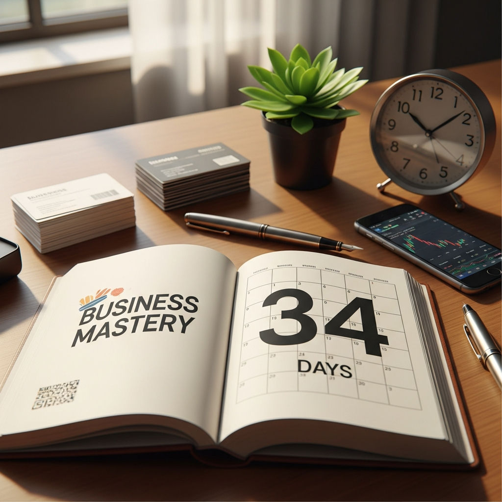 How to Master Business in 34 Days: Your Accelerated Roadmap to Entrepreneurial Momentum
