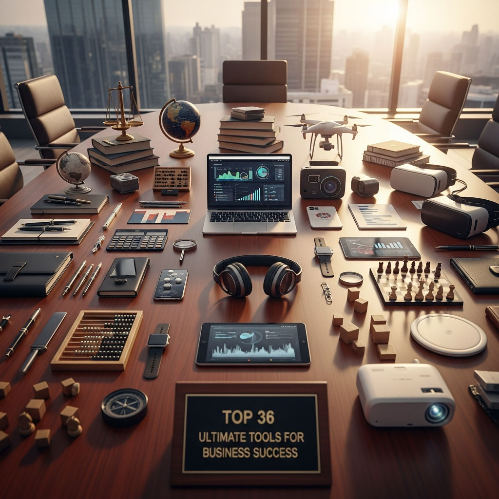 Top 36 Ultimate Tools for Business Success: Your Comprehensive Arsenal