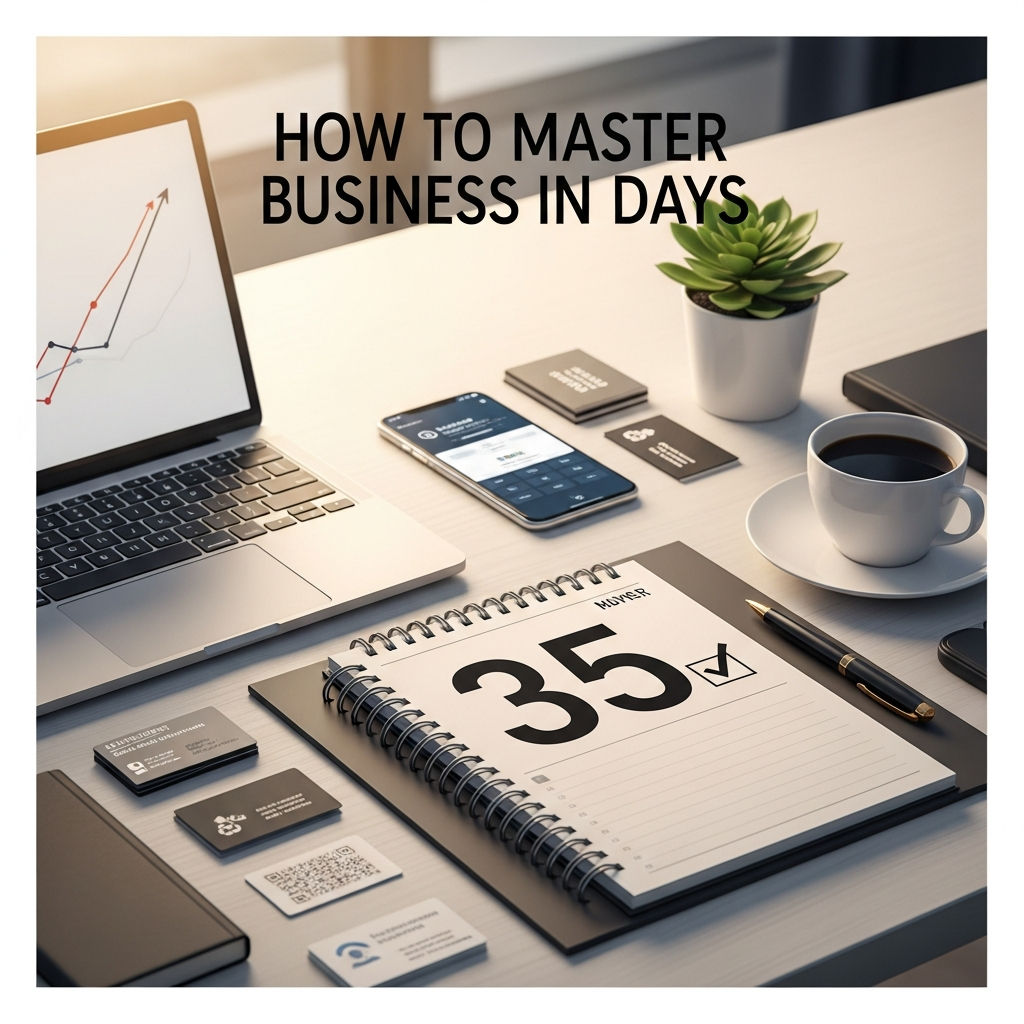 How to Master Business in 35 Days: Your Accelerated Roadmap to Entrepreneurial Success