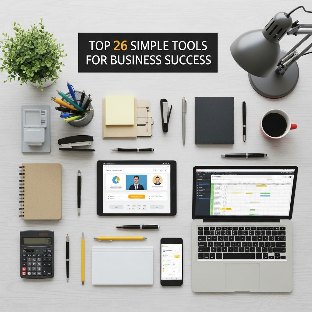 Top 26 Simple Tools for Business Success