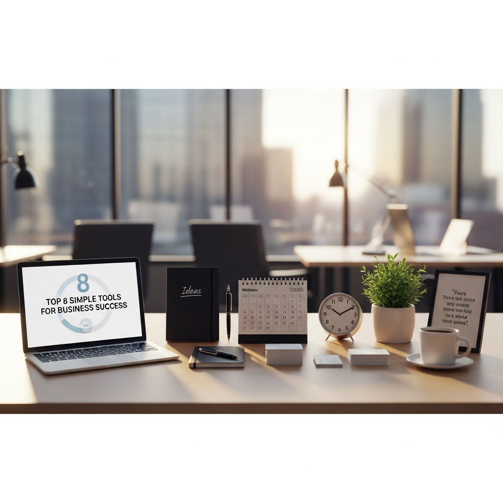 Top 8 Simple Tools for Business Success: Streamline Operations & Boost Growth