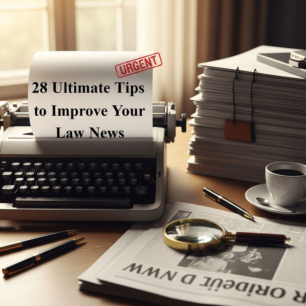 28 Ultimate Tips to Improve Your Law News