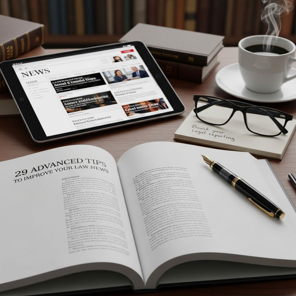 29 Advanced Tips to Improve Your Law News