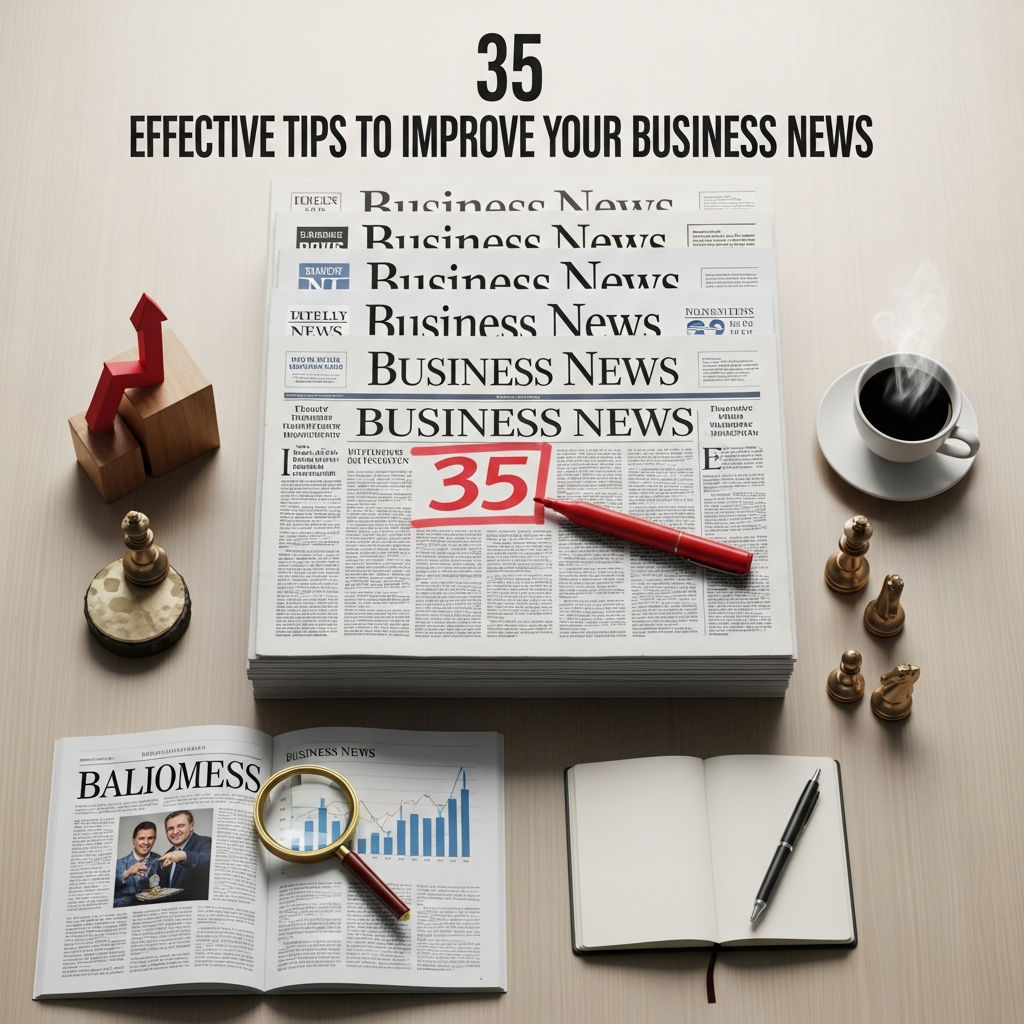 35 Effective Tips to Improve Your Business News