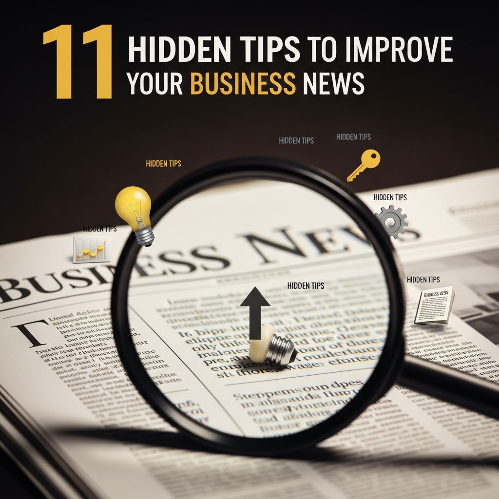 11 Hidden Tips to Improve Your Business News