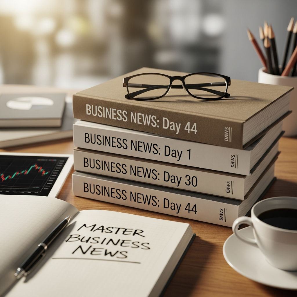 How to Master Business News in 44 Days: A Comprehensive Guide
