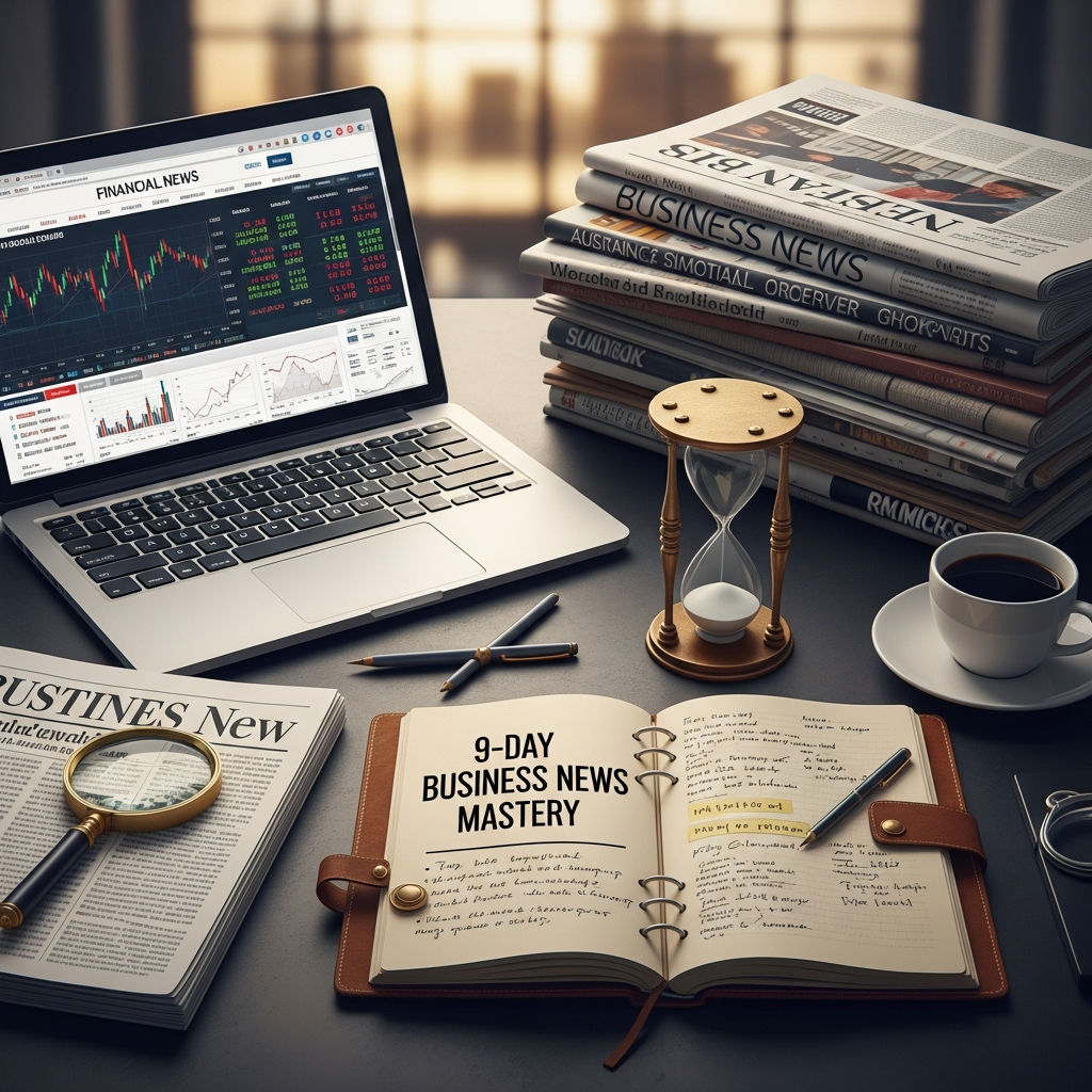 How to Master Business News in 9 Days: A Comprehensive Guide