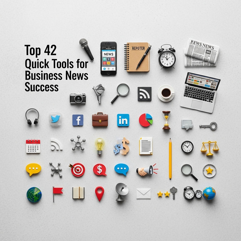Top 42 Quick Tools for Business News Success