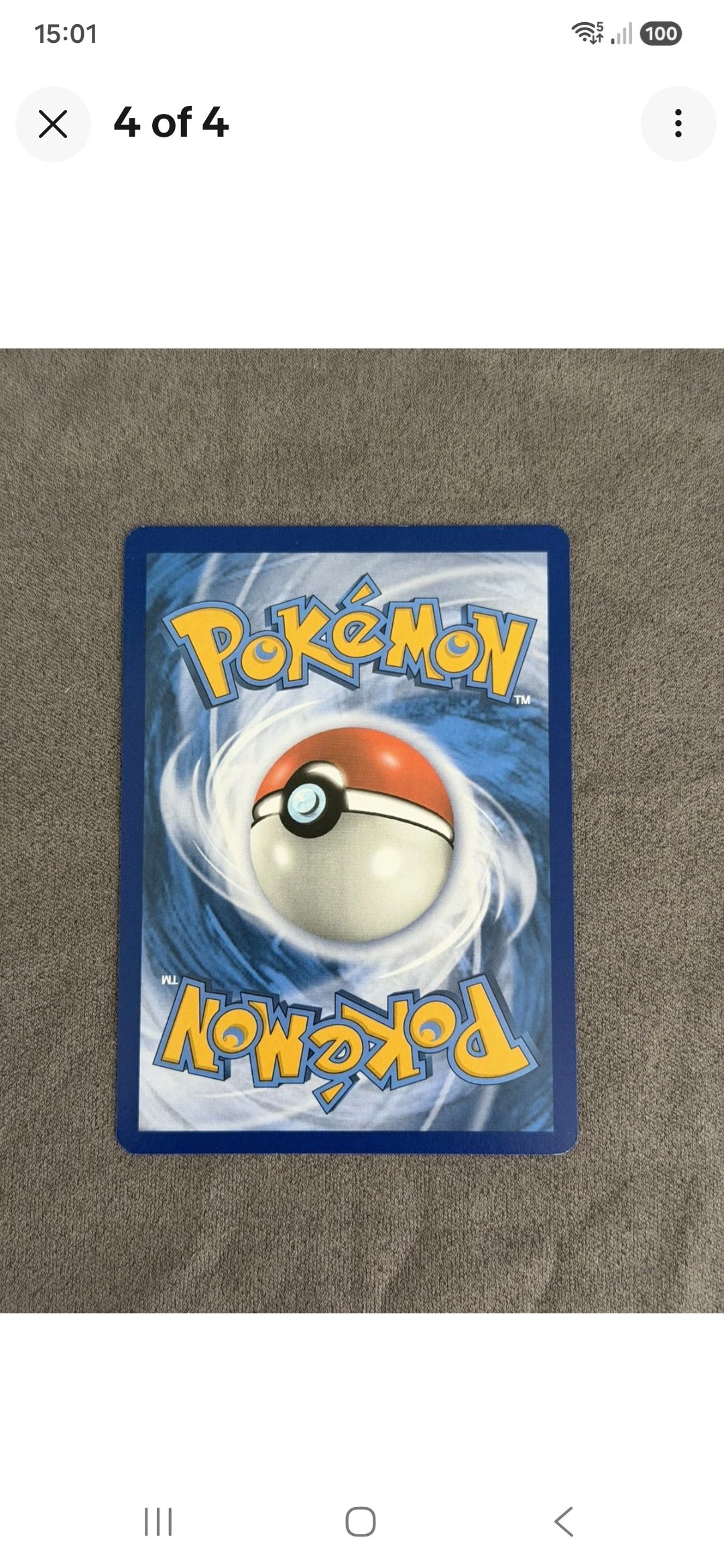 Back Card