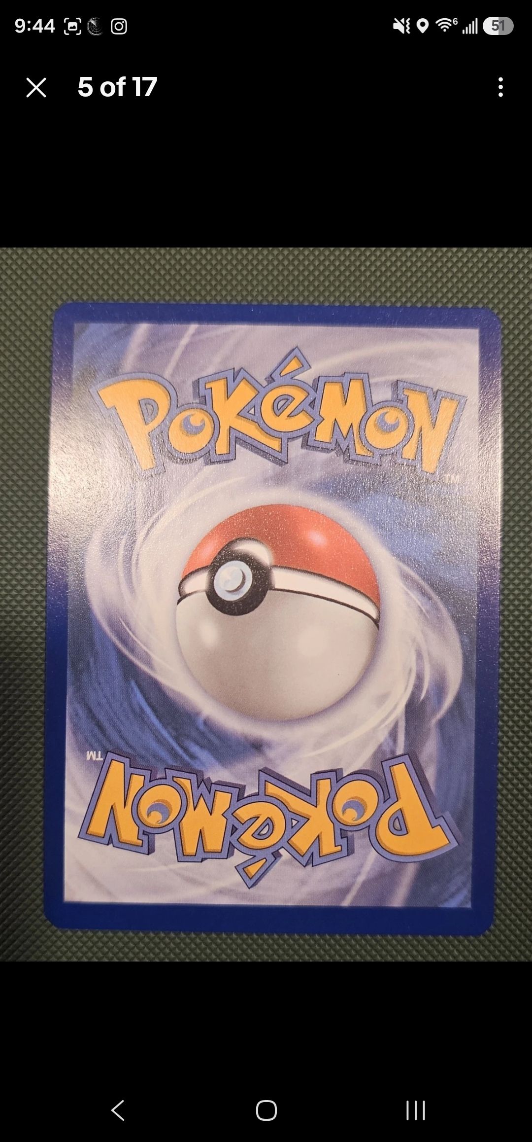 Back Card