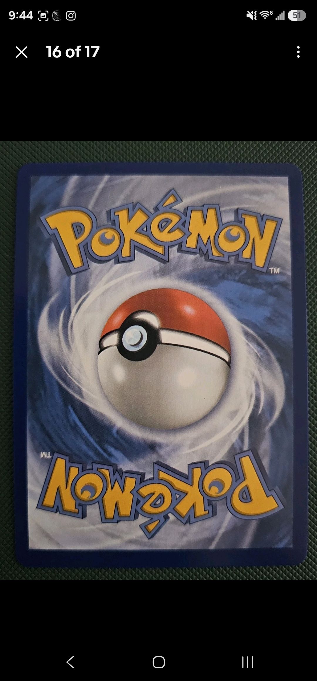 Back Card