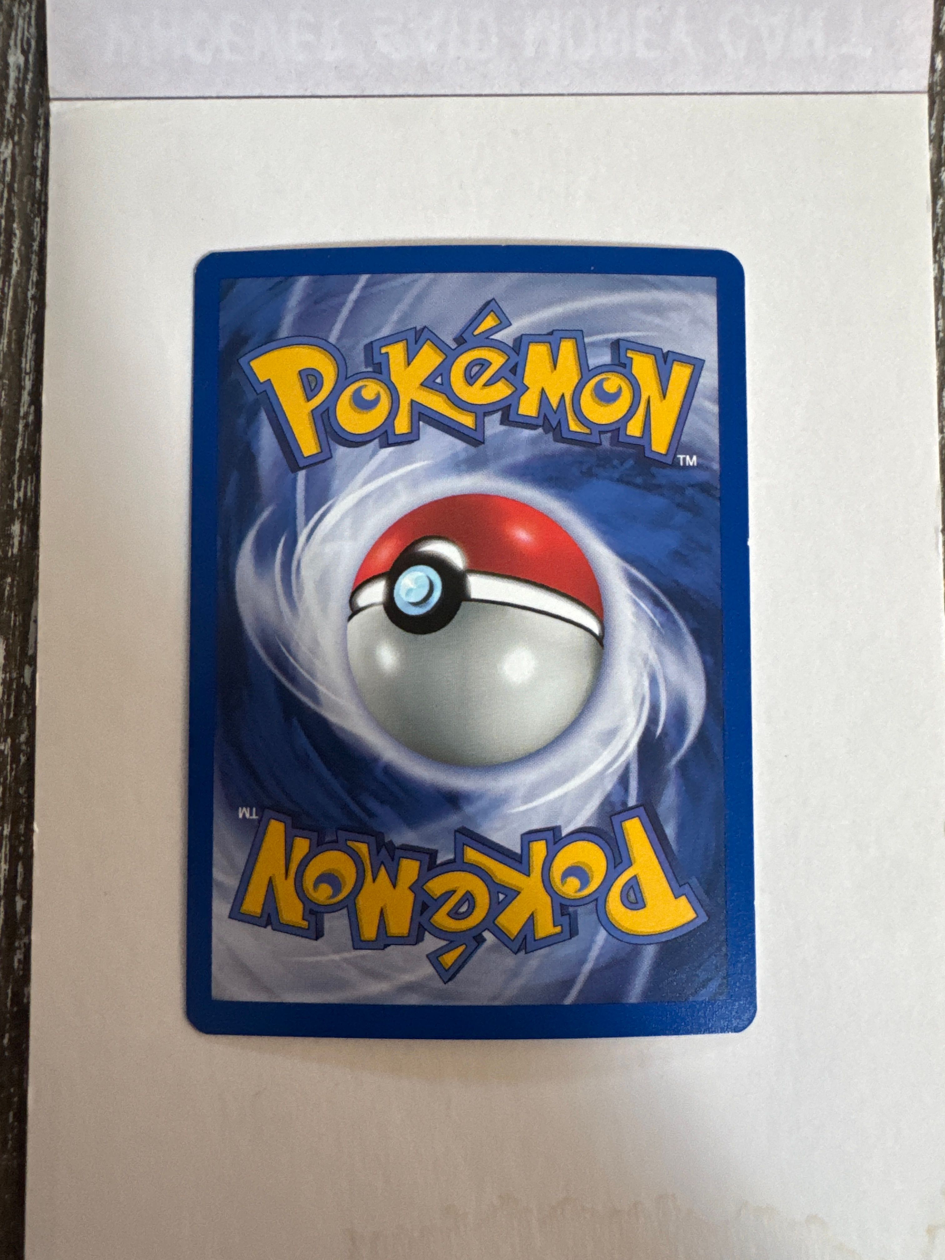 Back Card