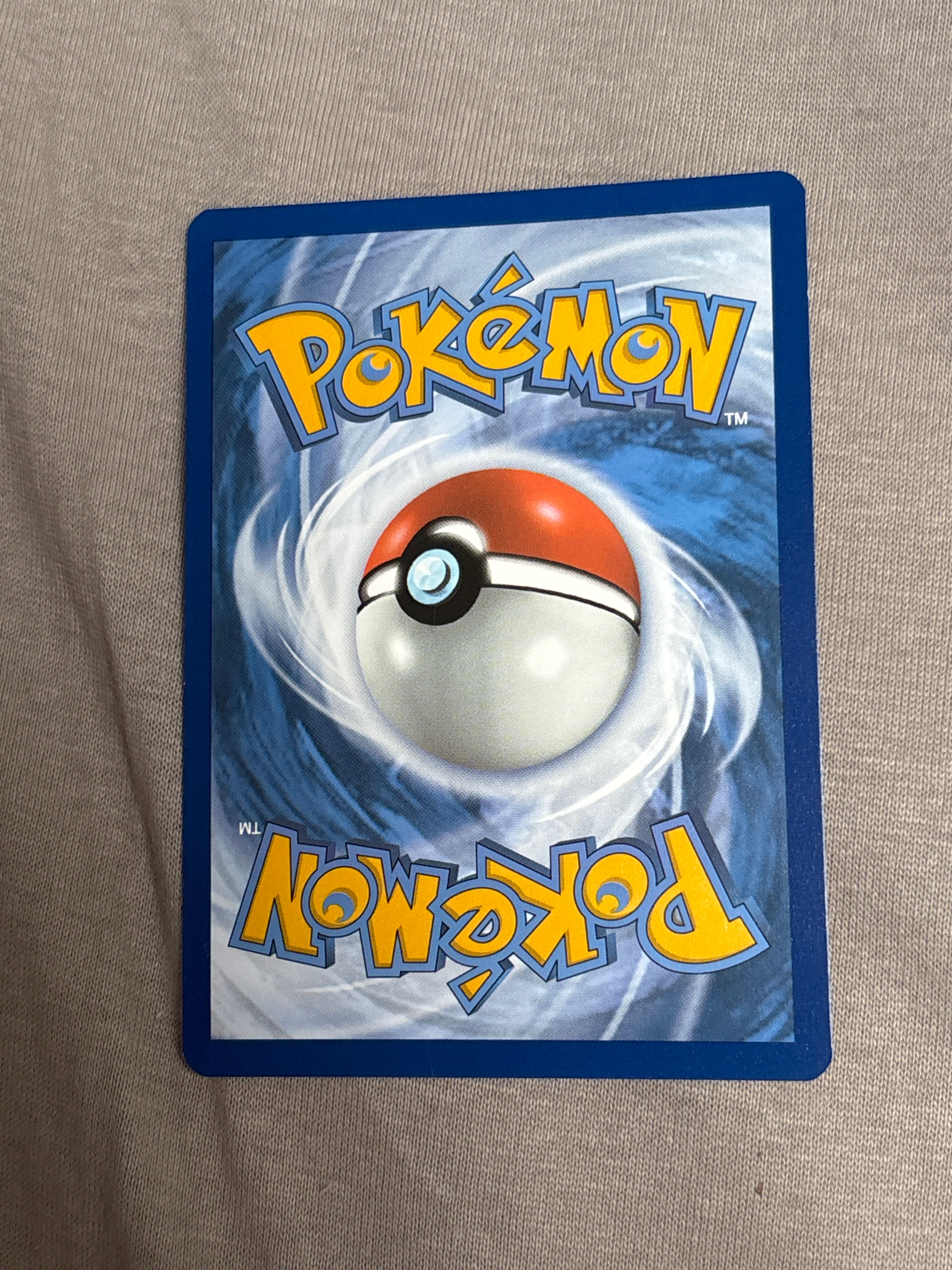 Back Card
