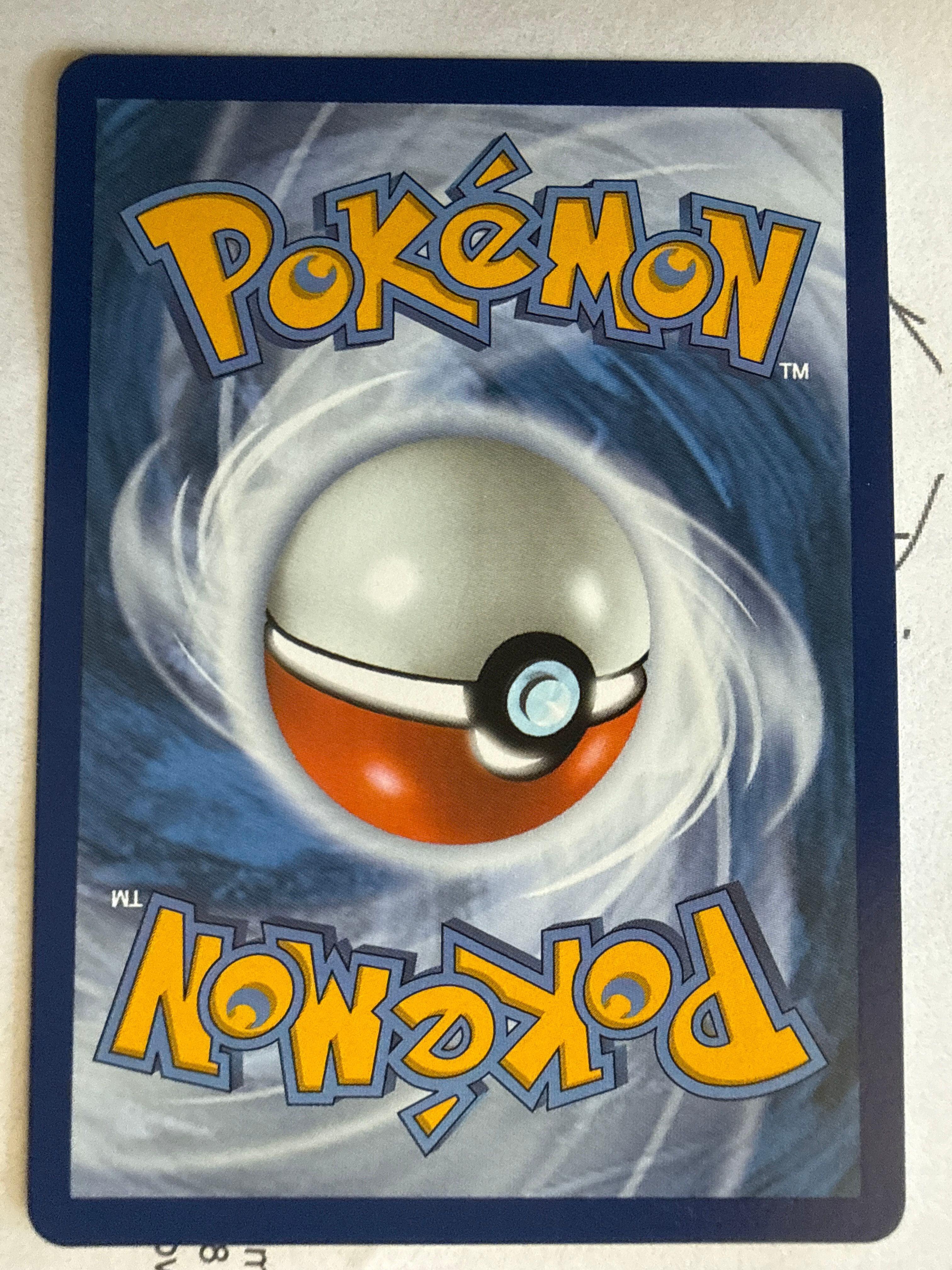 Back Card