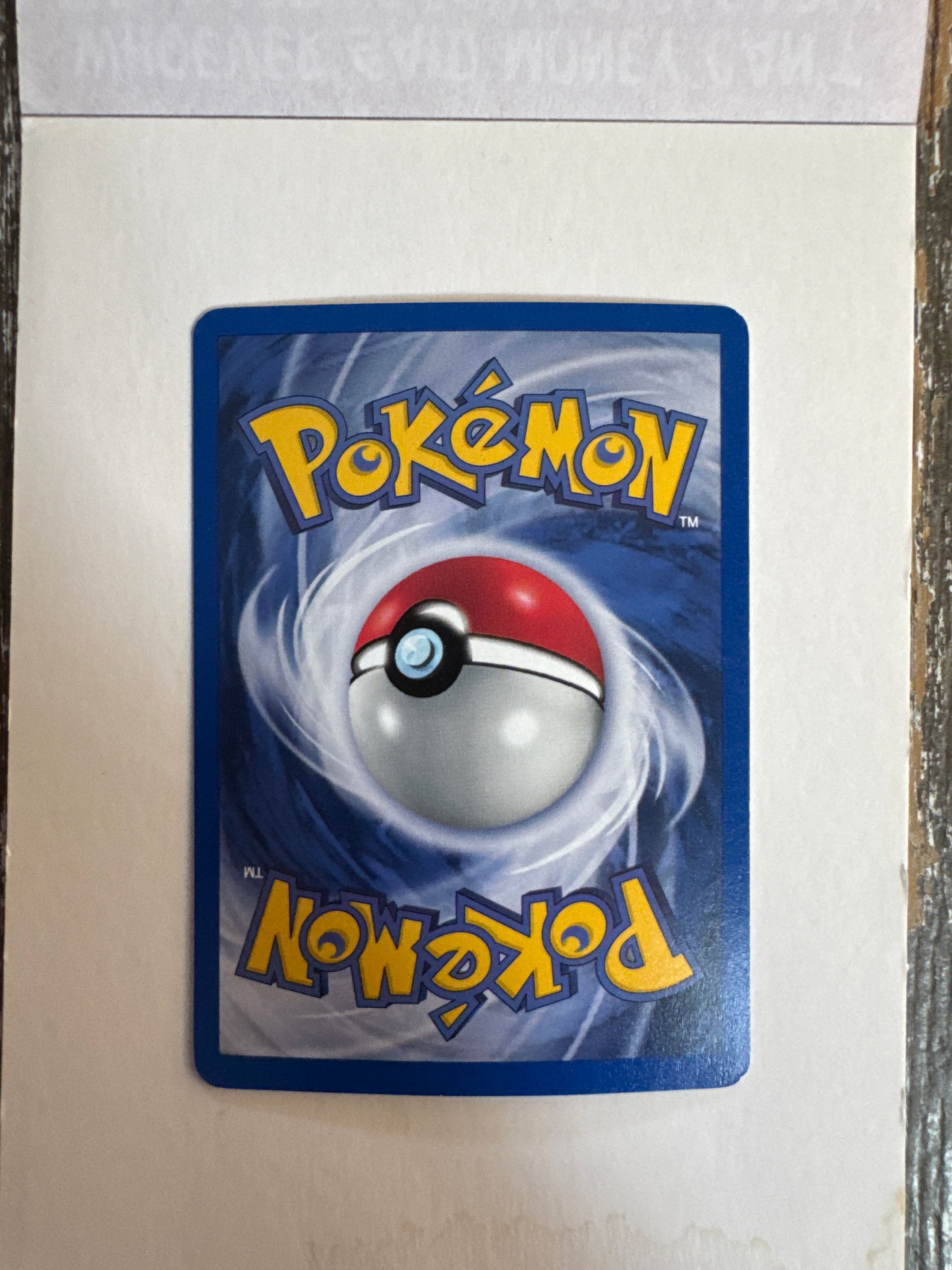 Back Card