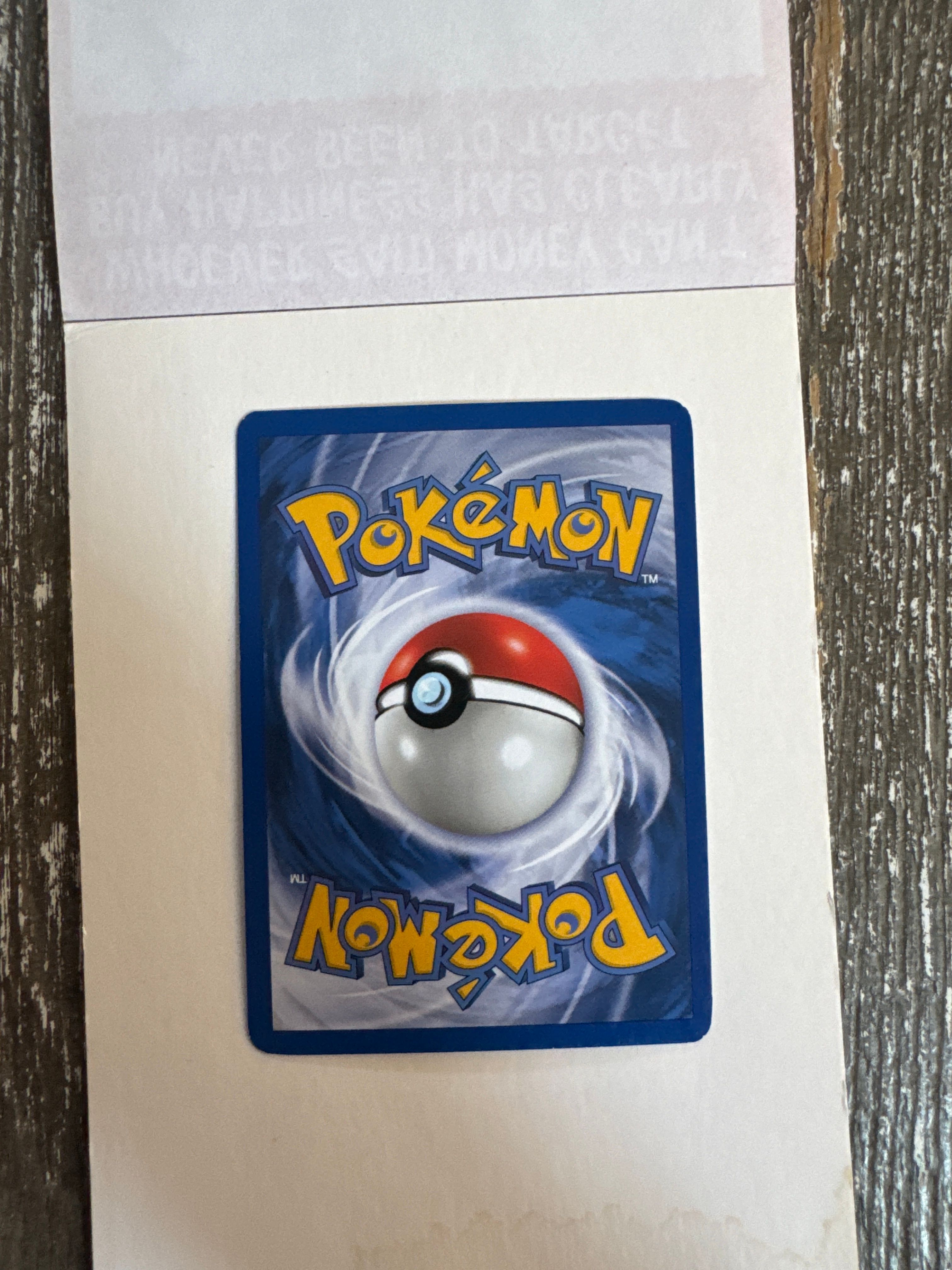 Back Card