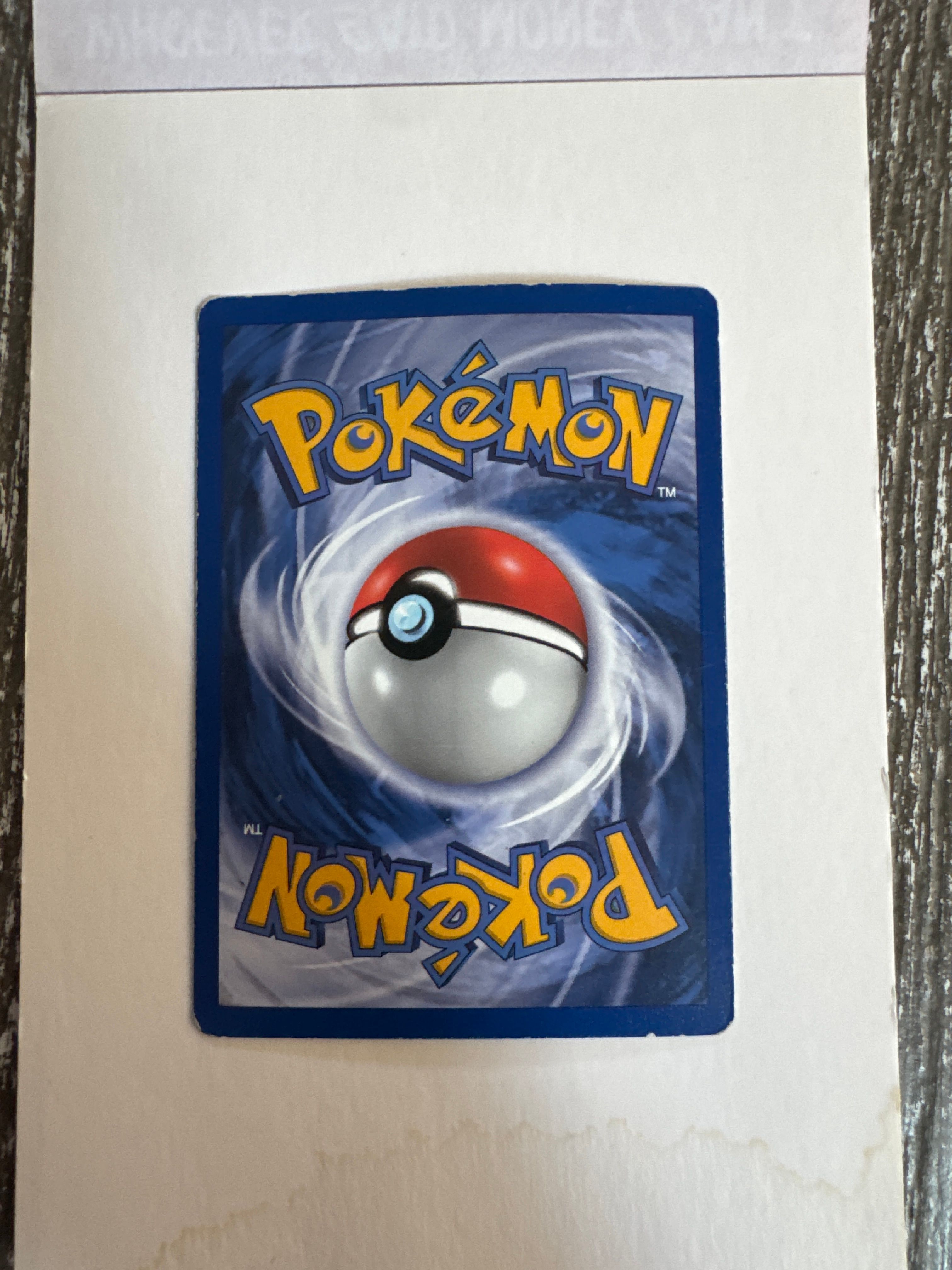 Back Card