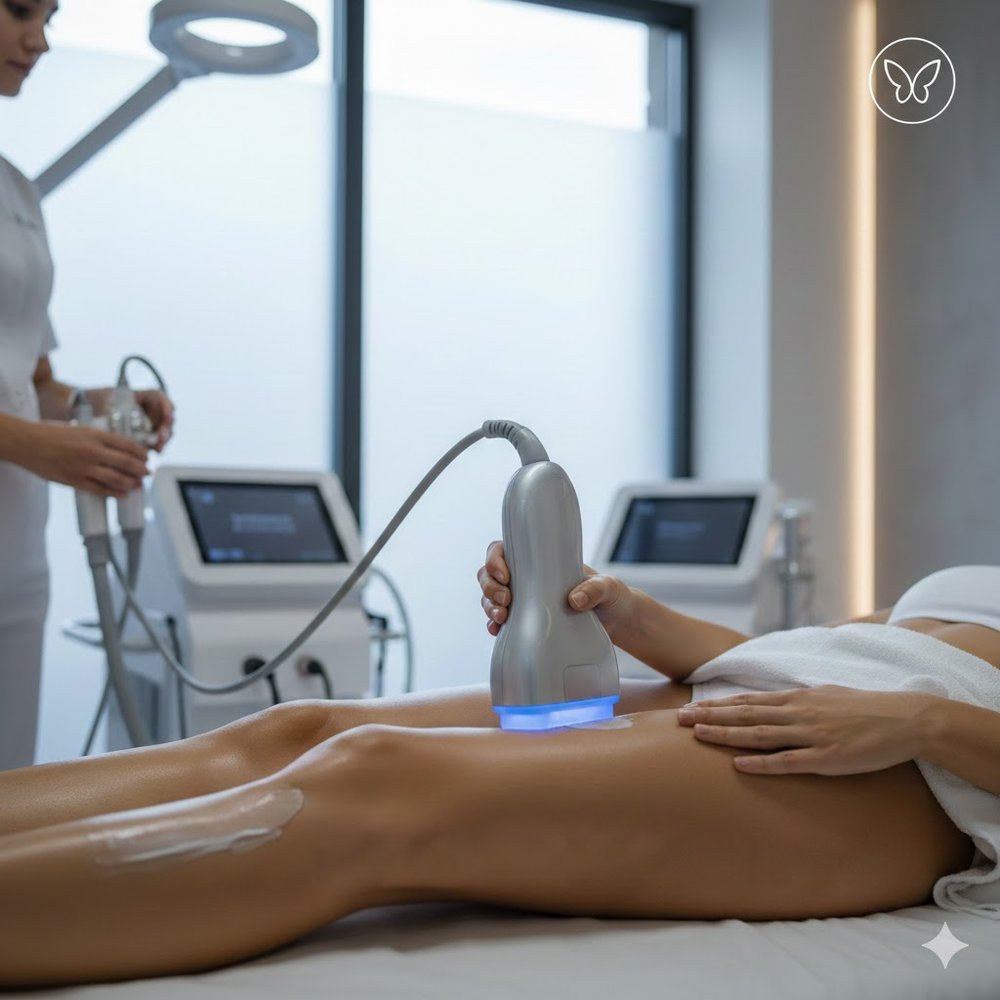 Body treatment suite at the clinic
