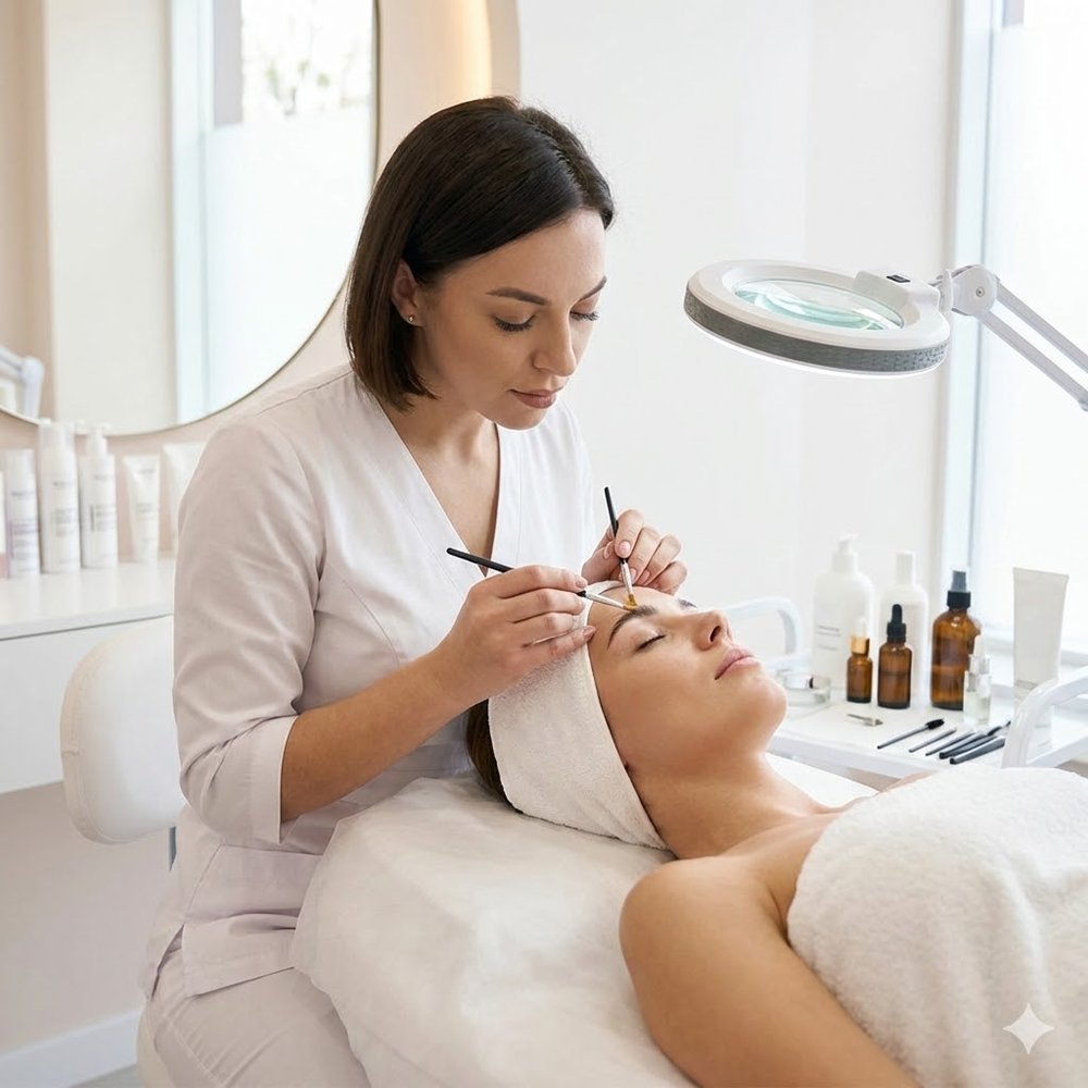 Brow and lash styling