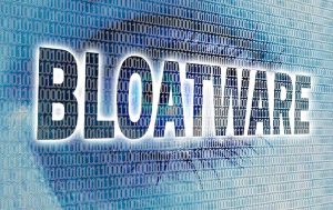 Bloatware auf Auge mit Code